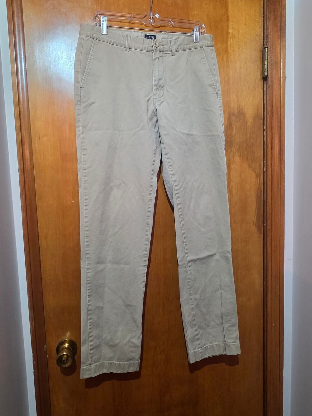 J.Crew Factory The Sutton Slim Chino Pants Khaki Beige 32x34